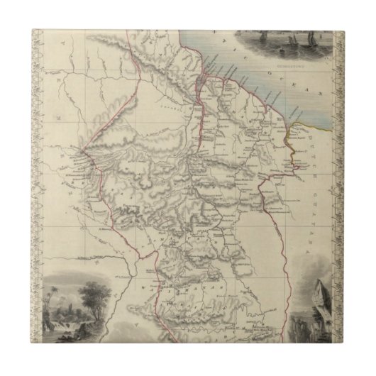 British Guayana Tegeltje (Voorkant)