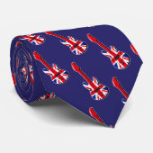 British Guitar Player Stropdas (Opgerold)