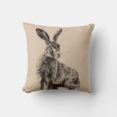 British Hare Kussen (Voorkant)