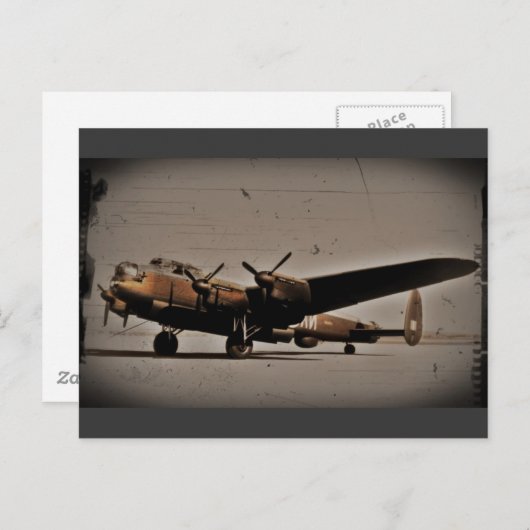British Heavy Bomber Briefkaart (Voorkant / Achterkant)