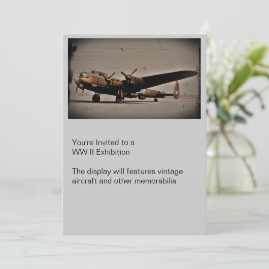 British Heavy Bomber Kaart (Staand voorkant)