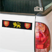 British Heraldry Lion Bumpersticker (Op Truck)