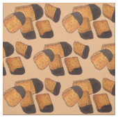 British Honeycomb Sponge Cinder Toffee Confection Stof (Swatch)