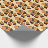 British Honeycomb Sponge Cinder Toffee Snoep Sweet Cadeaupapier (Hoek)