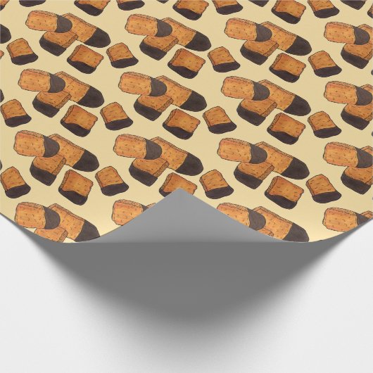 British Honeycomb Sponge Cinder Toffee Snoep Sweet Cadeaupapier (Hoek)