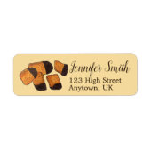 British Honeycomb Sponge Cinder Toffee Snoep Sweet Etiket (Voorkant)