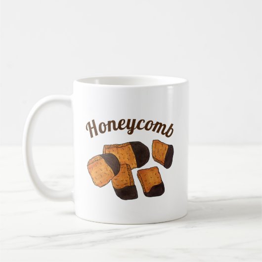 British Honeycomb Sponge Cinder Toffee Snoep Sweet Koffiemok (Links)
