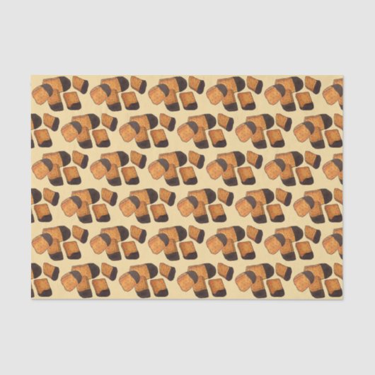 British Honeycomb Sponge Cinder Toffee Snoep Sweet Tissuepapier (Voorkant)