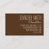 British Honeycomb Sponge Cinder Toffee Snoep Sweet Visitekaartje (Achterkant)