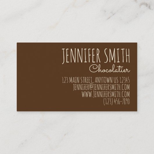 British Honeycomb Sponge Cinder Toffee Snoep Sweet Visitekaartje (Achterkant)