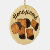 British Honeycomb Sponge Toffee Snoep UK Sweets Keramisch Ornament (Rechts)