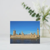British Houses of Parliament en Big Ben Briefkaart (Staand voorkant)
