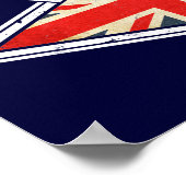 British Ice Hockey Flag Poster (Hoek)