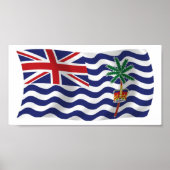 British Indian Ocean Flag Poster Print (Voorkant)