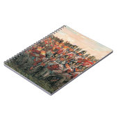 British infantry Napoleonic wars painting  Notitieboek (Linkerzijde)