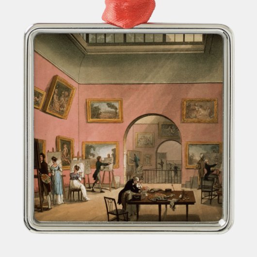 British Institution, Pall Mall Metalen Ornament (Voorkant)