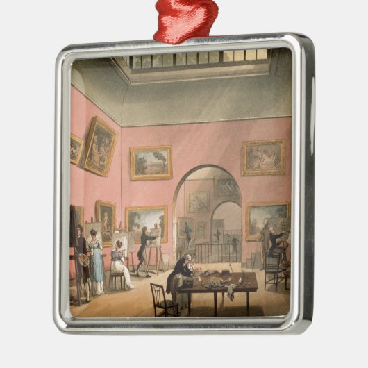 British Institution, Pall Mall Metalen Ornament (Links)