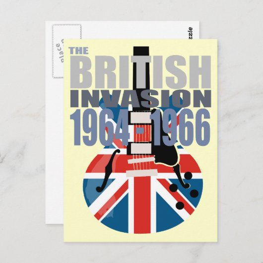 British Invasion 2 Briefkaart (Voorkant / Achterkant)
