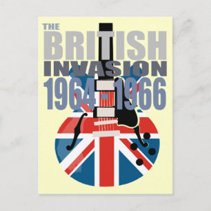 British Invasion 2 Briefkaart