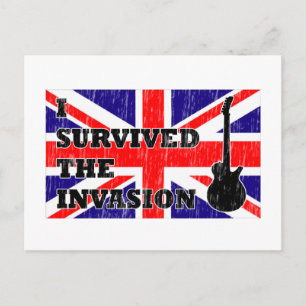 British Invasion Briefkaart