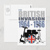 British Invasion III Briefkaart (Voorkant / Achterkant)