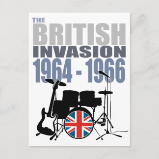 British Invasion III Briefkaart