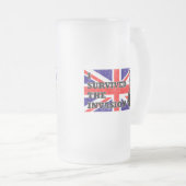 British Invasion Matglas Bierpul (Voorkant rechts)