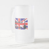 British Invasion Matglas Bierpul (Voorkant links)