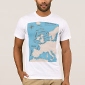 British Isles Shipping Forecast in kleur T-shirt (Voorkant)