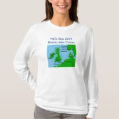 British Isles Star 2015 Cruise Long-Sleeved T-shir T-shirt (Voorkant)