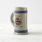 BRITISH JTAC BEER STEIN BIERPUL (Voorkant links)