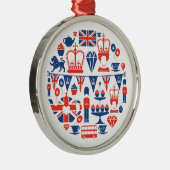 British Jubilee Icons Metalen Ornament (Rechts)