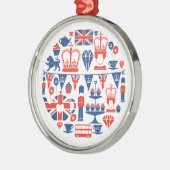 British Jubilee Icons Metalen Ornament (Links)