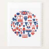 British Jubilee Icons Planner (Achterkant)