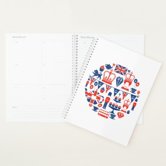 British Jubilee Icons Planner (Display)