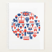 British Jubilee Icons Planner (Voorkant)