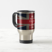 British Keep 15 oz. Roestvrij staal Travel Mug Cup Reisbeker (Voorkant links)