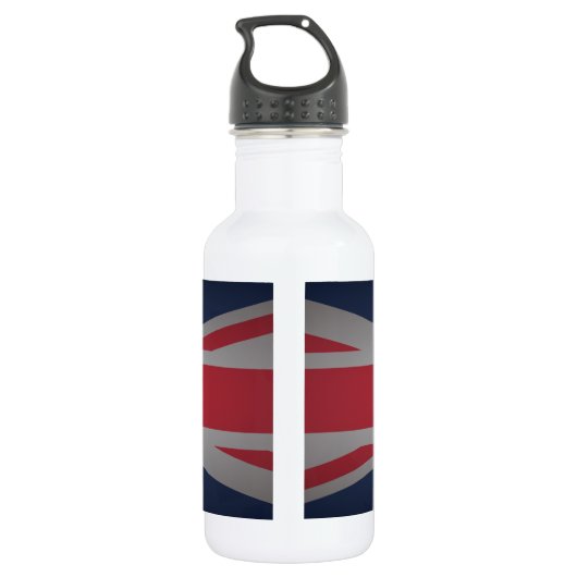 British Keep Calm Carry 32 oz. Waterfles (Achterkant)