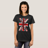 British King Long Live The King God Save The King  T-shirt (Voorkant volledig)