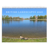 British Landscapes 2026 calendar Kalender (Hoes)