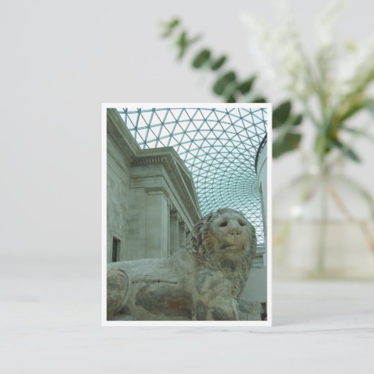 british lion museum briefkaart (Staand voorkant)
