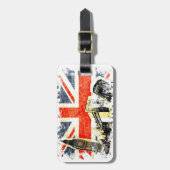 British London Bagagelabel (Voorkant verticaal)