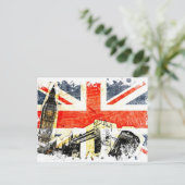 British London Briefkaart (Staand voorkant)