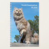 British Longhair Cat World Domination Planner (Voorkant)