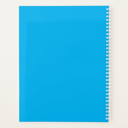 British Longhair Cat Yarly Planner (Achterkant)