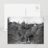 British Machine Gunners Briefkaart (Voorkant / Achterkant)