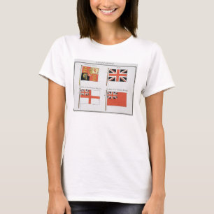 British Maritime Flags uit een Frans vlagboek T-shirt