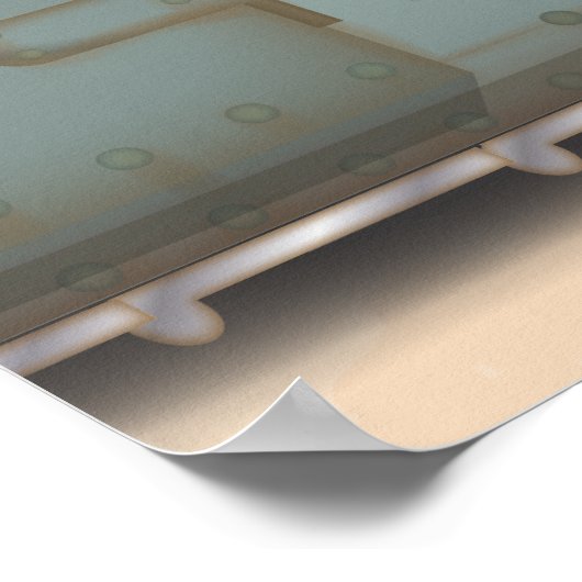 British Mark 1 Tank Poster (Hoek)