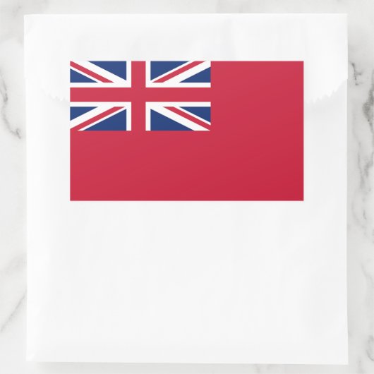 British Merchant Navy Red Ensign Sticker (Tas)