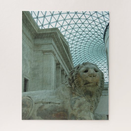 british museum lion legpuzzel (Verticaal)